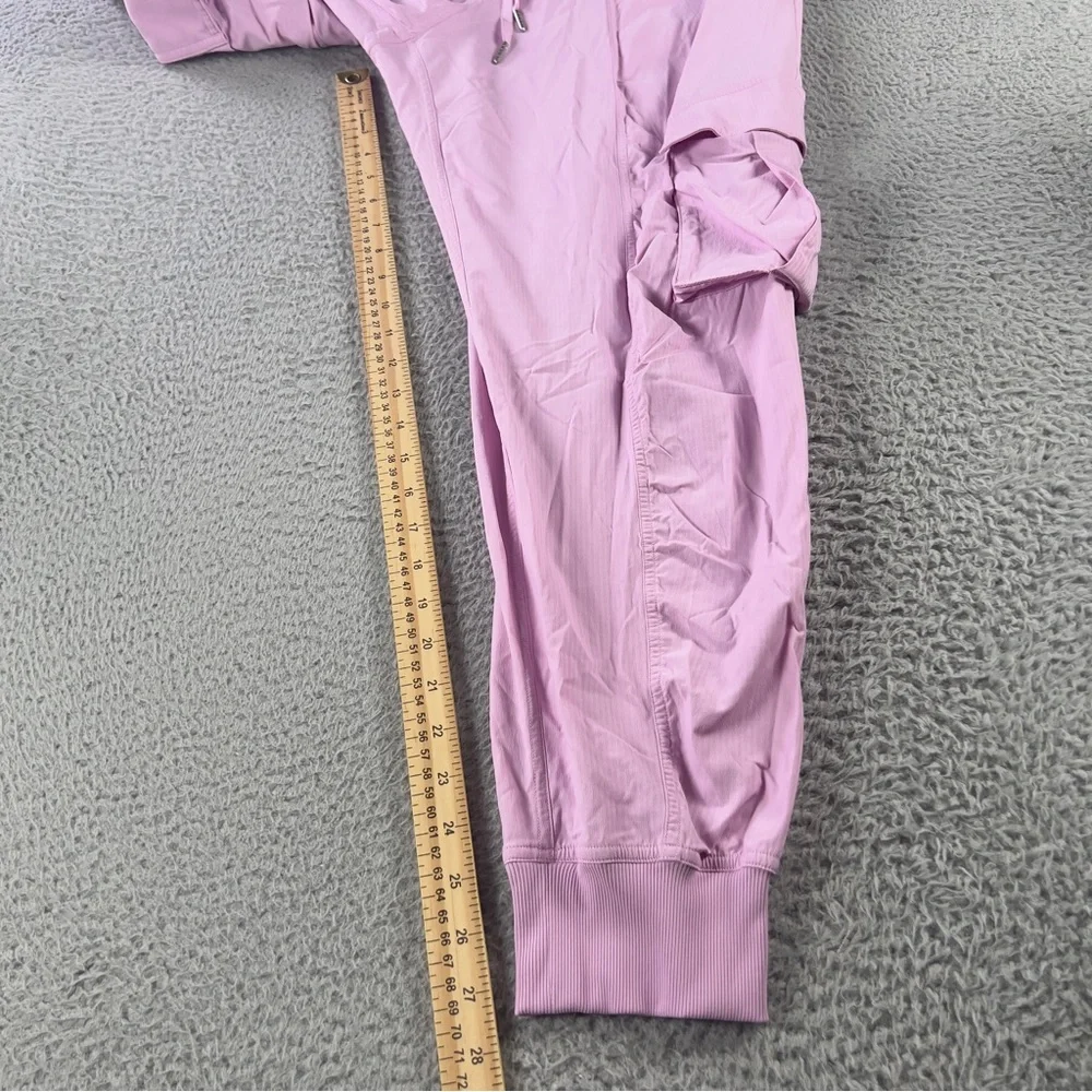 Lululemon Dance Studio Cargo Joggers Womens L Pink Relaxed Fit Mid Rise Active - Picture 2 of 8
